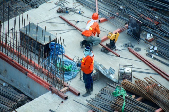 Building construction site